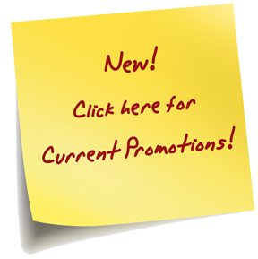 Image stating 'Click here for current promotions!'